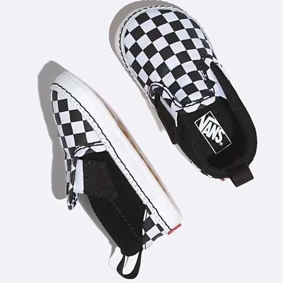 Vans Kids Checkered Slip-On Sneakers - Picture 3 of 6